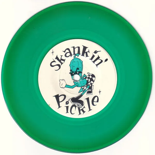 Skankin' Pickle Erik Yee 7" grønn vinyl brukt ska
