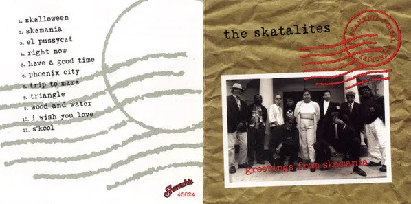 The Skatalites Greetings From Skamania CD brukt ska