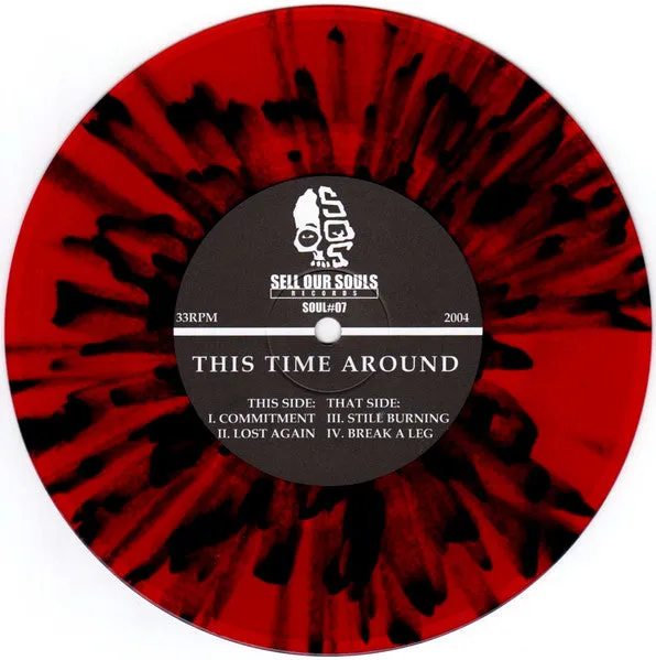 This Time Around What’s In Your Heart 7" rød vinyl brukt
