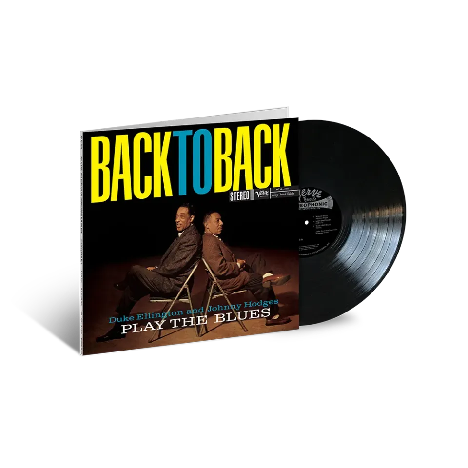 Verve Acoustic Sounds Duke Ellington Back To Back LP blues