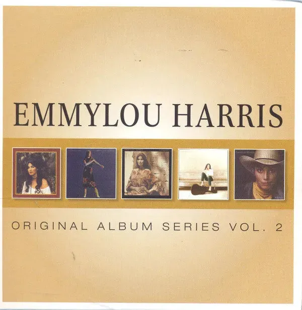 Emmylou Harris Original Album Series Vol.2 CD-boks brukt 5xCD country