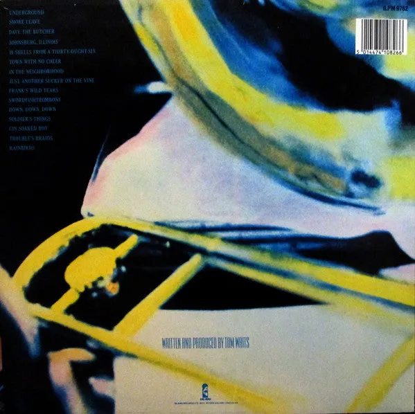 Tom Waits Swordfishtrombones vinyl LP brukt – 1987
