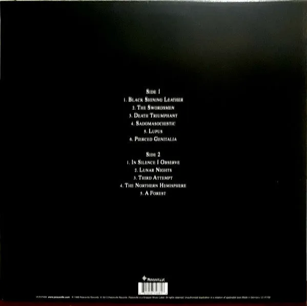Carpathian Forest Black Shining Leather LP 180g brukt