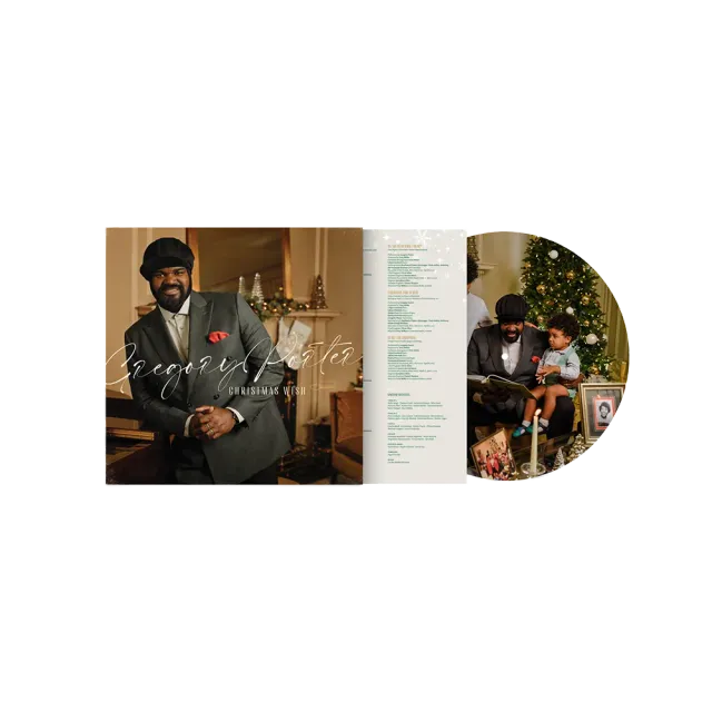 Verve Gregory Porter Christmas Wish artkort signert
