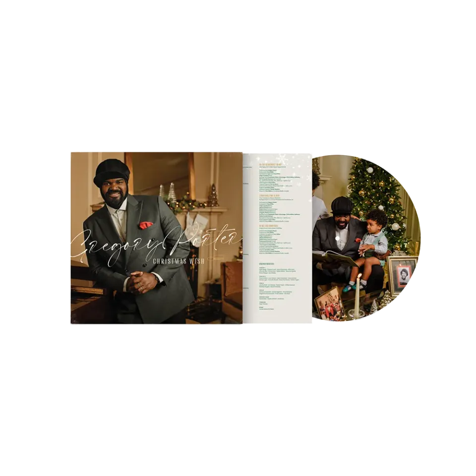 Verve Gregory Porter Christmas Wish artkort signert
