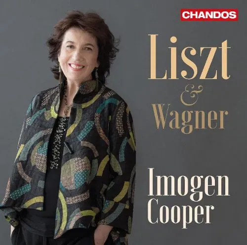 Imogen Cooper Liszt & Wagner CD album brukt klassisk piano