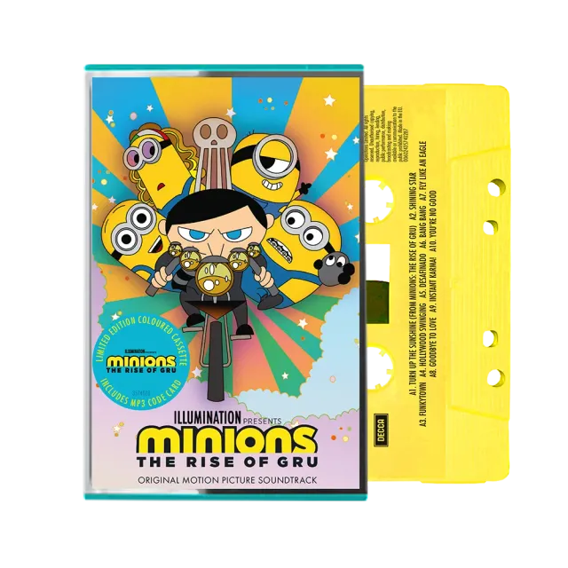 Minions The Rise of Gru kassett soundtrack