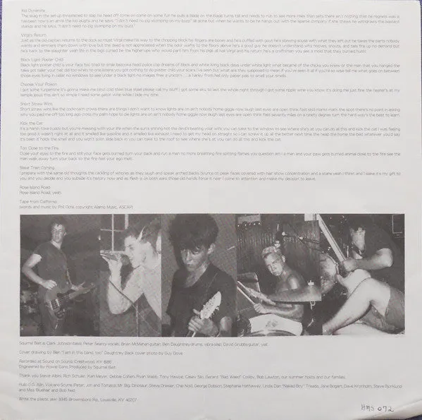 Squirrel Bait Skag Heaven LP brukt sølvlabel
