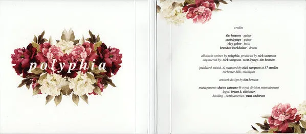 Polyphia Muse CD album digipak brukt prog-rock