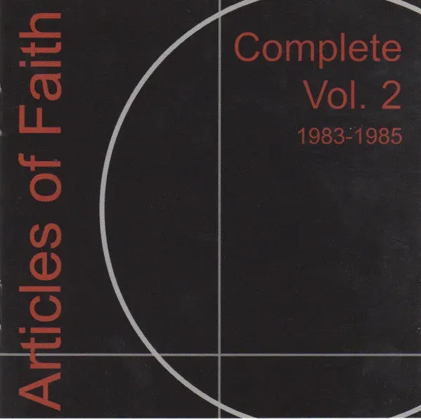 Articles Of Faith Complete Vol. 2 CD brukt hardcore punk