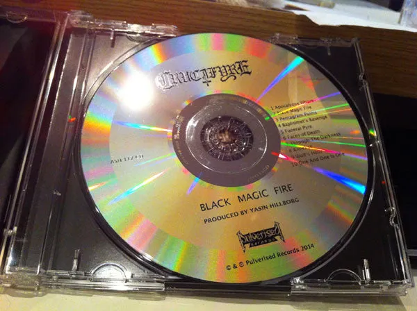 Crucifyre Black Magic Fire CD album brukt death metal
