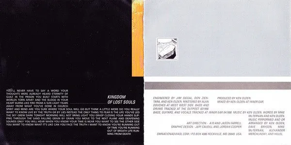 Damnation A.D. Kingdom Of Lost Souls CD brukt VG 1998