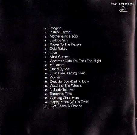 John Lennon Lennon Legend 82195429 CD samling brukt