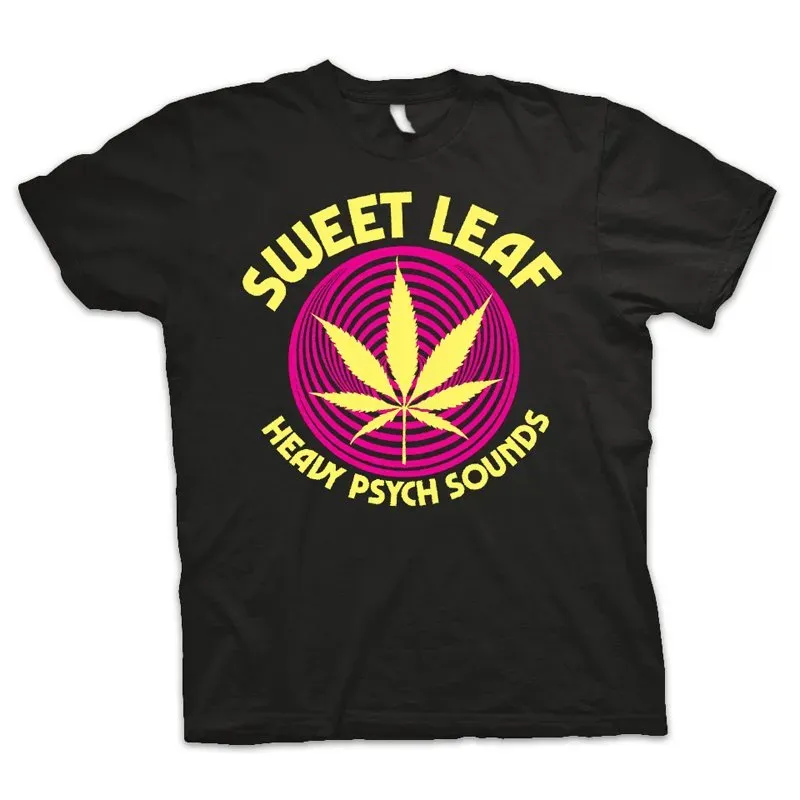 Heavy Psych Sounds #45 t-skjorte svart fuchsia