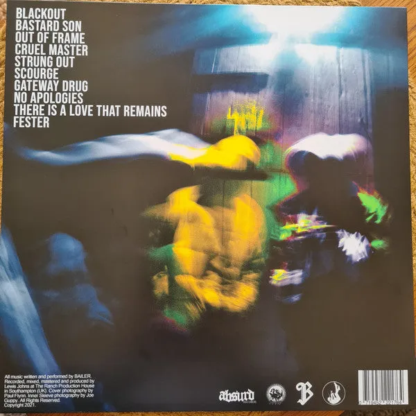 Bailer Disposable Youth LP gul splatter vinyl brukt