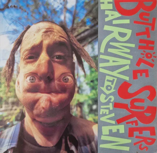 Butthole Surfers Hairway To Steven LP vinyl brukt
