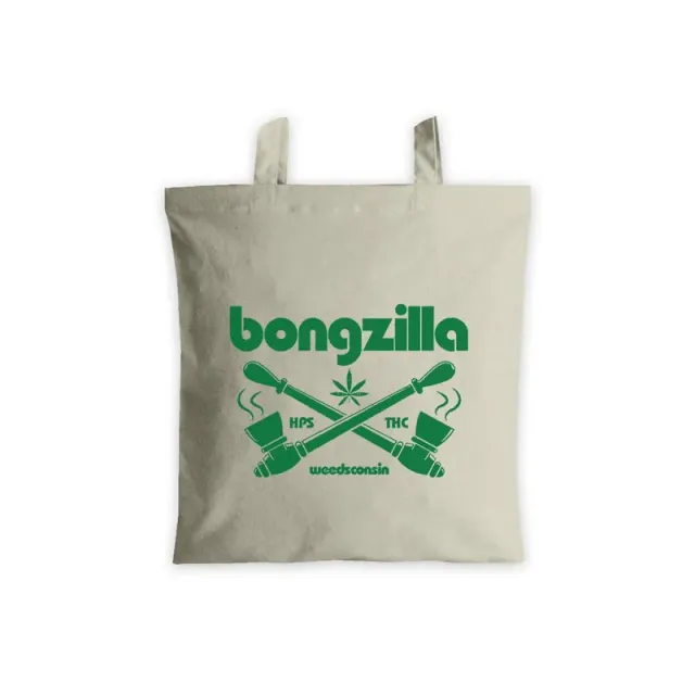 Bongzilla #01 totebag rød natural
