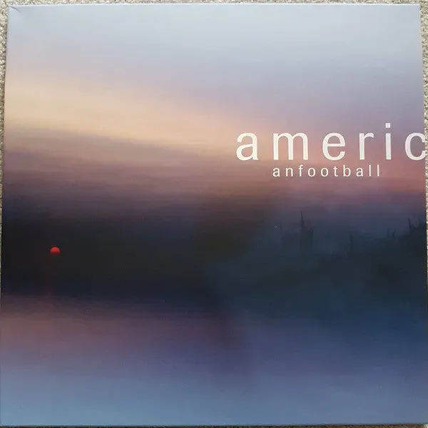 American Football LP vinyl hvit brukt emo limitert