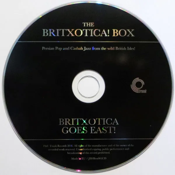 Various Britxotica! Box 3CD boks brukt exotica