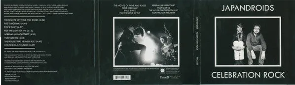 Japandroids Celebration Rock CD digipak brukt – garasjerock