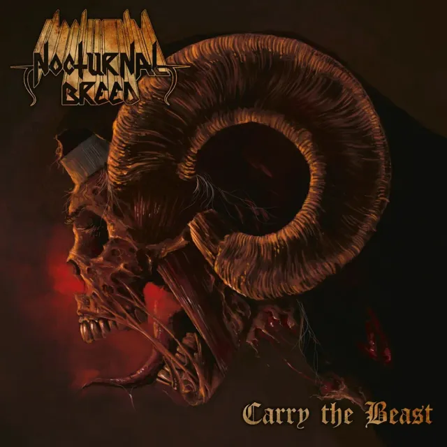 Nocturnal Breed Carry The Beast LP rød vinyl thrash metal