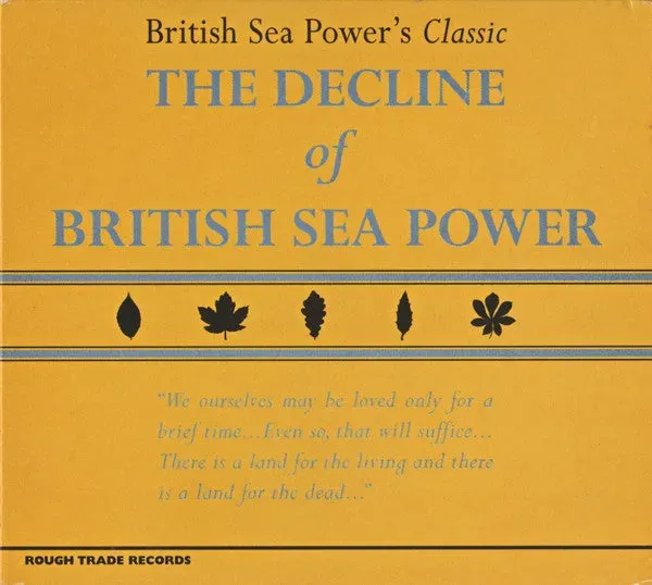 British Sea Power The Decline Of British Sea Power CD brukt digipak
