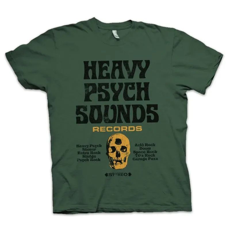 Heavy Psych Sounds #04 t-skjorte fieldgray bomull