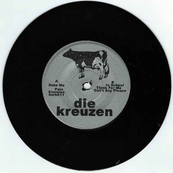 Die Kreuzen Cows And Beer 7" vinyl hvit hardcore