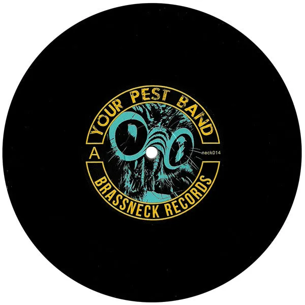 Your Pest Band Never Fall You Again 7" brukt svart vinyl
