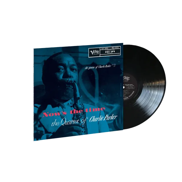Verve Charlie Parker Now's The Time LP vinyl 180g