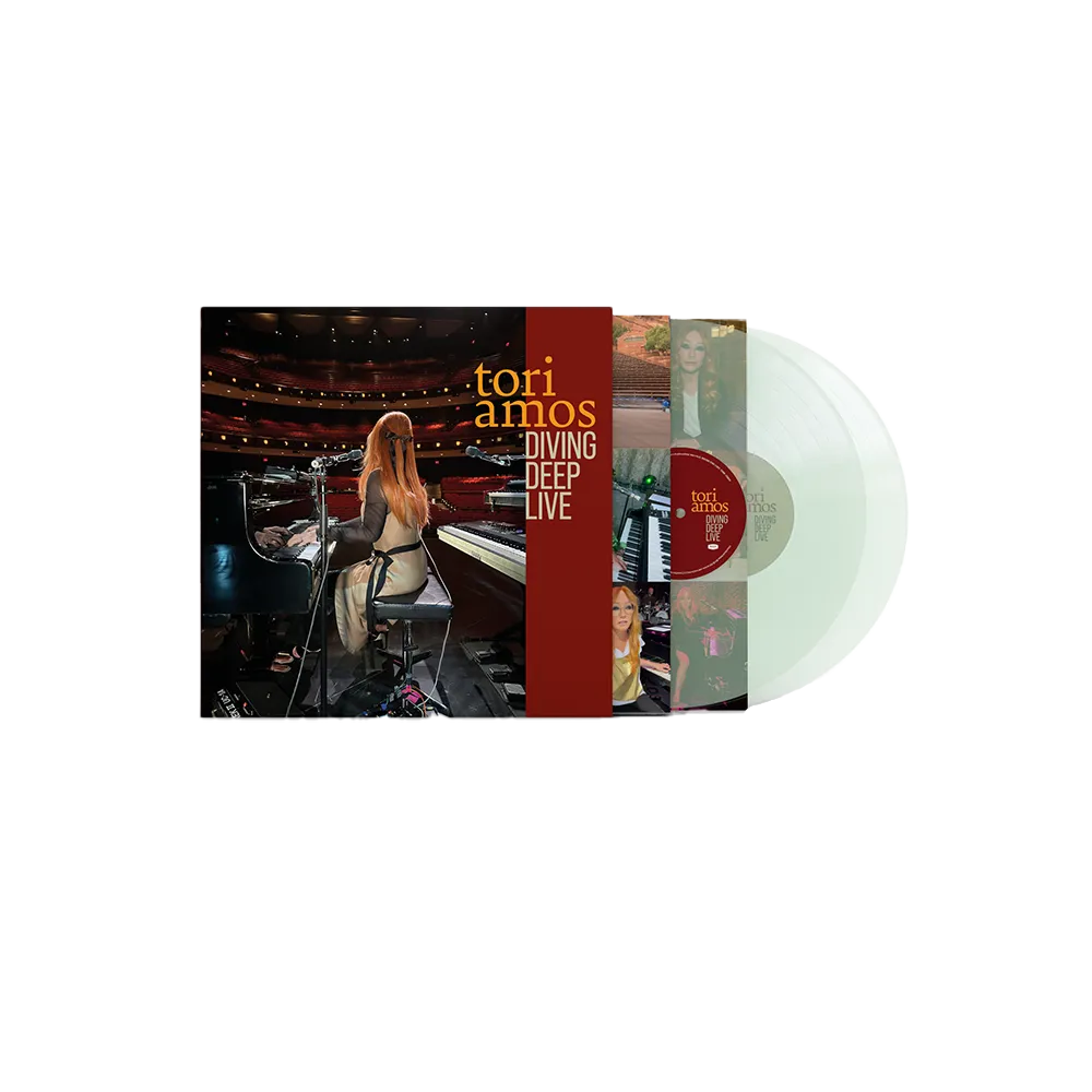 Tori Amos Diving Deep Live vinyl klar signert 2LP