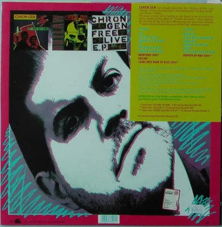 Chron Gen Chronic Generation LP vinyl brukt reissue