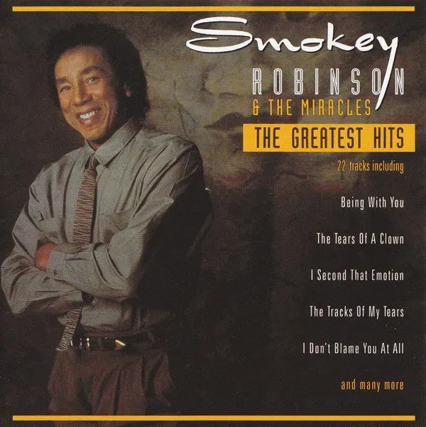 Smokey Robinson Miracles Greatest Hits CD brukt soul