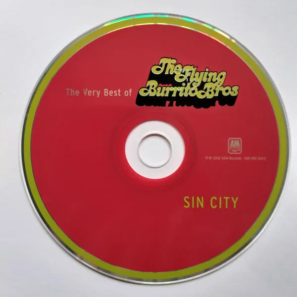 Flying Burrito Bros Sin City Best Of CD brukt countryrock