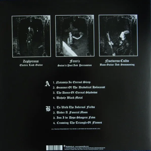 Darkthrone Under A Funeral Moon LP vinyl brukt 180g
