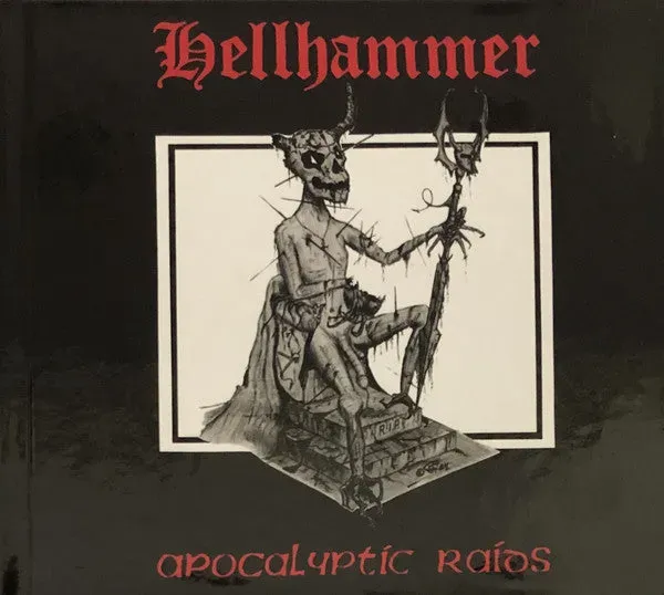 Hellhammer Apocalyptic Raids CD mediabook brukt