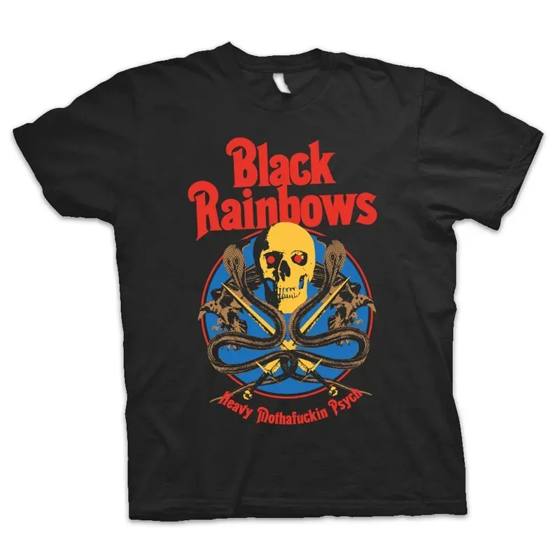 Black Rainbows #26 t-skjorte svart