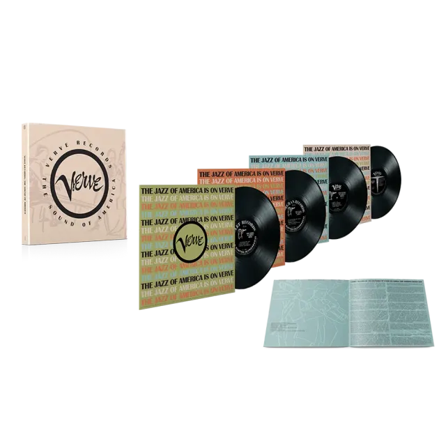 Verve Acoustic Sounds Series The Sound of America LP-boks 4-LP jazz