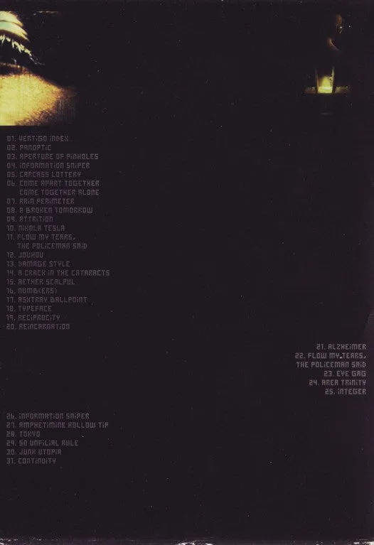 Discordance Axis Jouhou CD+DVD brukt comp