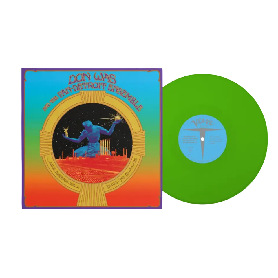 Verve Acoustic Sounds Don Was Live Dispatch Vol.1 vinylplate lime green LP