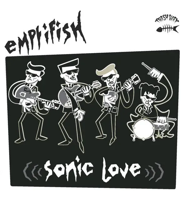 Emptifish Sonic Love LP vinyl rød brukt garasje