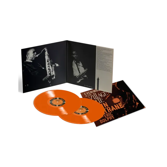 Verve Coltrane Evenings Village Gate 2LP orange vinyl