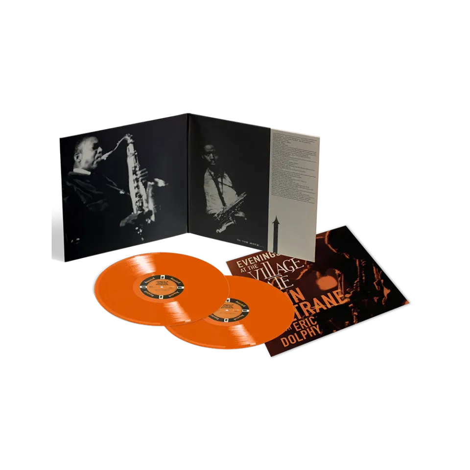 Verve Coltrane Evenings Village Gate 2LP orange vinyl