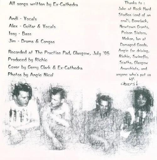 Ex-Cathedra Trespass 7" brukt punk 1995