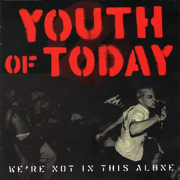 Youth Of Today We're Not In This Alone CD brukt