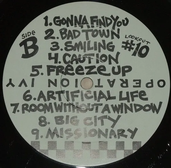 Operation Ivy Energy LP reissue brukt ska-punk