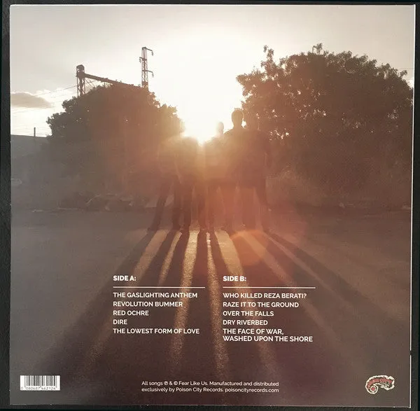 Fear Like Us Succour LP hvit vinyl brukt