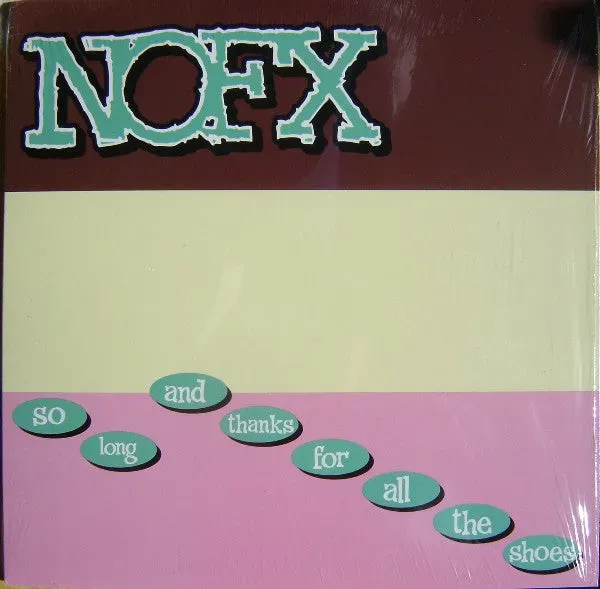 NOFX So Long And Thanks For All The Shoes LP vinyl brukt