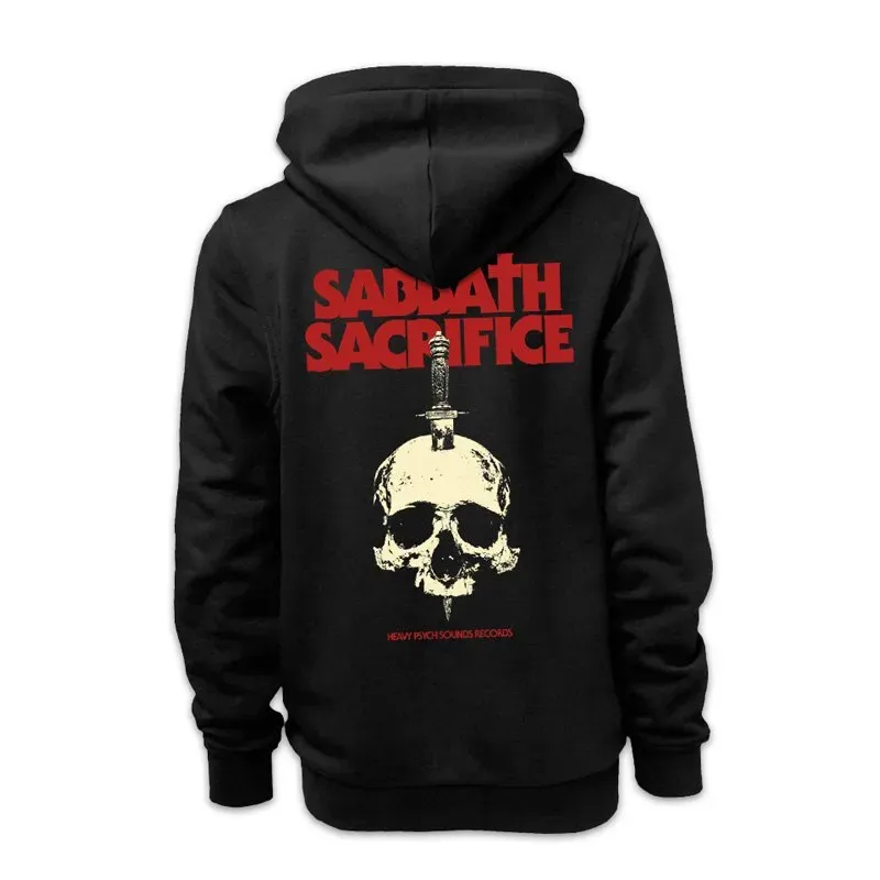 Heavy Psych Sounds #18 zip-hoodie svart kraftig