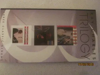 Ray Charles Trilogy Three Classic Albums 3CD brukt soul